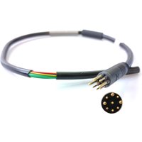 9-poliger Anschlussmotor, 250 W/350 W/500 W Stecker, 1,5 mm, quadratisch, 3 Sätze + 6 Hall-Sensorkabel mit Schrumpf- und spiralförmiger Stahlfeder