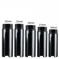 Automotive Narrow Mouth Oxygen Sensor Sleeve European‑Style 14‑24mm 1/2″ Cxygen Sensing Drive Socket Wrench Car Tool Set