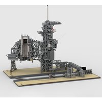 14772 PCS Space Launch Complex Building Blocks Set Rocket Launch Pad Model Educational Assembly for Adults Home Decoration Toys