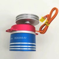 Himrk S20MG DC4.8-8.4V 13-22KG Brushless Sailboat Winch Servo Sailboat unwinding machine Waterproof Digital Servo