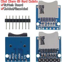 1 Stück Micro SD Speicher Erweiterungs karte Mini Micro SD TF Karte Memory Shield Modul mit Stiften für Arduino