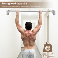 Extendable Shower Curtain Rod Adjustable 0.7-1.2m Telescopic Curtain Rod Carbon Steel Wardrobe Pole Non Slip for Bathroom Window