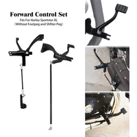 Motorcycle Forward Controls Kit Without FootPeg Levers Linkage Set For Harley Sportster 883 1200 48 72 SuperLow Custom 2014-Up