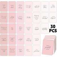 30Pcs Motivational Inspirational Quote Cards For Birthday Gift Office Supplies Printing Products Business Flowers Accessories