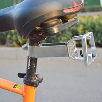 Lightweight Bike Pig-nose Conversion Frame Stainless Steel Integrated Sturdy Durable Bicycle Luggage Carrier Bicycle Accessories