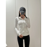 LULU FLORA New hooded jacket for summer, thin, quick drying, slimming, tight fitting, sports and elastic jacket, slim fit