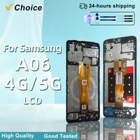 6.7" IPS For Samsung Galaxy A06 4G LCD A065 SM-A065F Display Touch Screen For Samsung A06 5G Display SM-A066B Screen Replacement