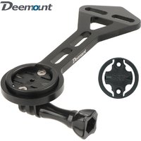 Cycling Computer Stand for Road Bike Integrated Handlebar Fit Garmin Bryton Wahoo Out Front Mount for Gopro Camera Front Light