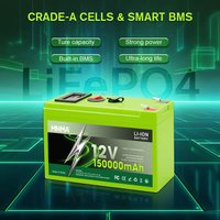 AliExpress MNMA 12V150Ah Fishing Use LiFePO4 Battery Deep Cycle 4000+ Cycles Rechargeable For Kids Car RV