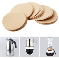 51/54/58/56/60/64/68mm 1000Pcs Coffee Filters Paper For Espresso Machine Wood Pulp Paper for Moka Coffee Maker French Press Pot