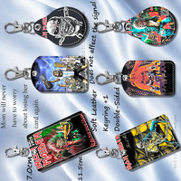 Band I-Iron C-Cool M-Maiden Card Keychain Fashion Pendant Bag ID Door Card Case Bus Card Cute Adult