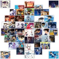 AliExpress keeppley 50PCS Anime Detective Conan Cartoon Stickers Horror Film Sticker Scrapbook DIY Laptop Guitar Car Bike Skateboard Graffiti Toy