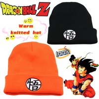 New Dragon Ball Son Goku Kame Sennin Vegeta creative cartoon knitted hat handsome boy winter windproof warm ear protection hat