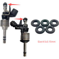 50/100/500 PCS GDI Fuel Injector Repair kit ORing 4.5*3.15mm 21125 For Geely For Chevrolet Buick 55515113 55509133