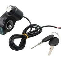 AliExpress NONE Universal Electric Bicycle Biking Portable Dustproof Cycling Parts For Kugoo M4 Electric Scooter Ignition Switch Key Power Lock