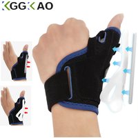 Thumb Brace & Wrist Stabilizer-Thumb Spica Splint for Arthritis,Tendonitis- Support Wrap for Men Women - Pain Relief for Sprains