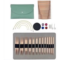 Set of 13 Interchangeable Circular Knitting Needles (3mm-10mm) DIY Lover Set Jahitan Pants Clip Waist Tightener
