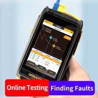 Mini fiber optic otdr tester 1550nm 20dB Optical Time Domain Reflectometer Active Fiber Living Test laser OFW fwt 100 OPM VFL SC
