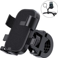 Anti-slip Phone Mount 360° Rotatable Adjustable Bike Phone Mount for Outdoor Cycling, Mountain Bike Accessories