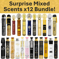 12pcs Dubai Air Fresheners Mixed Scent Bundle Arabian Surprise Mixed Pack Authentic Luxury Scent & Lasting Fragrance 300ml Made