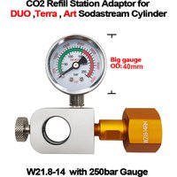 CO2 Refilling Adapter , Soda Terra Co2 Refill Adapter for Filling Soda,Art Pink Soda Cylinder