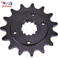 Motorcycle Front Sprocket 520-15T For Kawasaki BJ Estrella 250 GPZ400 GPX400 ZR400 ZXR400 ZX-4 Parts Accessories
