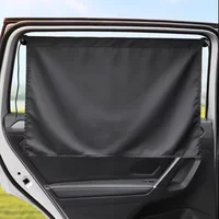 Black Suction Cup Curtain UV Protection Universal Side Window Car Window Sunshade Cover for Kid Baby Children Sunshade Summer