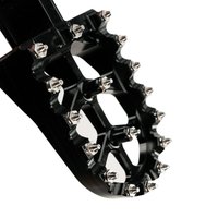 Motorcycle CNC Aluminum Alloy Foot Pedals Are Suitable For CRF150F CRF230F Light Bee Pedal Modification Parts