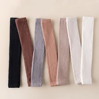 AliExpress NONE 1Pair Winter Leg Warmer Soft Coral Fleece Men And Women Cozy Over-the-knee Thermal Leg Warmers For Motorcycle Cycling Skiing