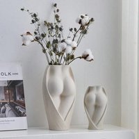 Home Vases Modern Living Room Tabletop Decoration Irregular Ceramic Vases Dry Flower Pots Flower Arrangement Plant Flower Pots