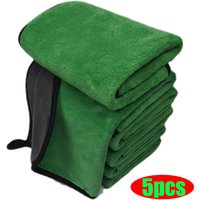 1-5Pcs Car Cleaning Cloth Car Wash Microfiber Towel Drying Towel Auto Care Cloth Detailing Microfiber Rag Auto Accesorios
