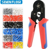 Crimping Pliers HSC8 6-4A Tubular Terminal Crimper Wire Ferrule Crimper Tools Household Electrical Kit With Box Ferrule Pliers