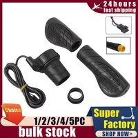 Left/Right Handle for E-bike FT76X Half Twist Throttle Waterproof WP/SM Plug Electric Scooter Bike Half Handlebar Accelerator