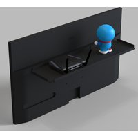 VESA extend board behind monitor 75x75 100x100 put mouse router over