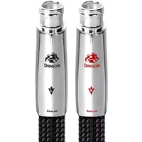 Hi-end Dragon XLR Cable Pure Silver Solid Core Conductors XLR Balanced Cable Speaker Microphone Amplifier Mixer Cables with Box
