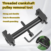 Universal Ribbed Drive Pulley Puller Tool Adjustable Crankshaft Remover for Car Engine Repair Automotive Maintenance Mechanic