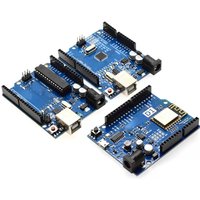 1Set UNO R3 Official Box ATMEGA16U2 / UNO+WiFi R3 MEGA328P Chip CH340G For Arduino UNO R3 Development Board WeMos ESP8266