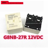 10PCS Brand-new original G8NB-27R12VDC G8NW-27HR Omron automobile relay G8NB-27R 10 pin spot