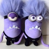 30cm Cartoon Anime Despicable Me Purple Doll Little Purple Person Plush Toy Gift for Friends