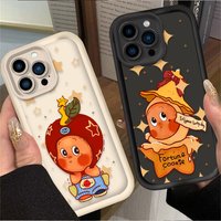 Cartoon Lovely T-Twinkle Star Case For iPhone 17 Air 16 16E 15 14 13 12 11 Pro Max X XS X S Max XR SE 2020 SE4 7 8 Silicone Etui