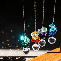 4pcs 20mm Chandelier Crystal Prism Ball Light Catcher Window Hanging Rainbow Maker Home Garden Decoration Set