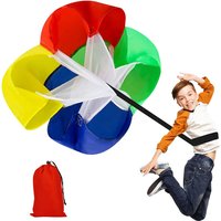 Multicolor Resistance Parachute For Speed Training Kids Running Drag Chute Soccer Football Games Children Toys Outdoor Sports