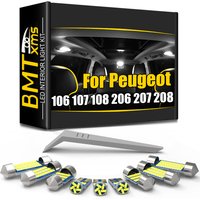 BMTxms LED Interior Light For Peugeot 106 107 108 206 207 208 301 306 307 308 406 407 408 508 607 806 807 Hatch Saloon SW CC MPV