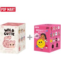 【Combo】POP MART CRYBABY Wild but Cutie Series Plush Pendant Blind Box with Monster Tears Series Mystery Box