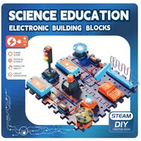 SCIENCE HORSE three aerospace teaching building blocks, STEM children's educational toys, birthday and holiday gifts