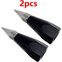 2PCS Survey Range Rod Prism Pole Point Tip With 5/8 Internal Thread GPS RTK Centering Surveying Accessories Carbon Tube Point