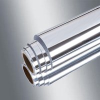 6M Modern Kitchen Oil-Proof Self Adhesive Stickers Aluminum Foil Wall Protection DIY Wallpaper for Cabinet Stove Home Decor