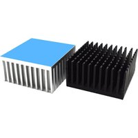 4PCS 40x40x20mm Aluminum Chipset Heatsink Radiator Heat Sink Cooling Fin with for 3M Tape for CPU LED Power Active Compo P9JB