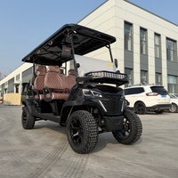 Electric Golf Cars Lithium Battery 72v lithium golf cart with 4kw 5kw AC Motor 2 4 6 8 Seater Golf Cart Eco-Friendly Golf Car