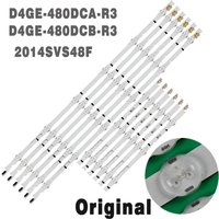 12 PCS/set LED backlight strip for samsung LED TV UE48H6400 UE48H6200AK BN96-30453A BN96-30454A D4GE-480DCA-R3 D4GE-480DCB-R3